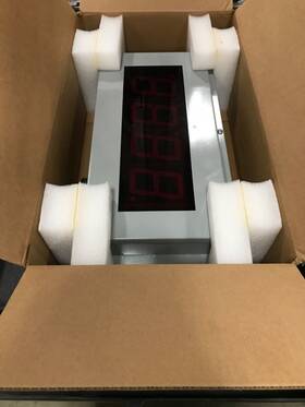 Af-2640-912 Led Andon Counter/timer 4 Inch Digit Brand New - Open Box