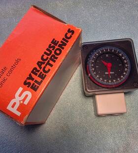 1600-831770 Legrand / Syracuse Electronics Nos Maxirex Analog Time Switch 240v 60hz 16a P/n