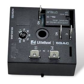 Krdm121 Littlefuse Solid State Timer 12vdc 10a Res 125vac 1-100 Sec Delay T1
