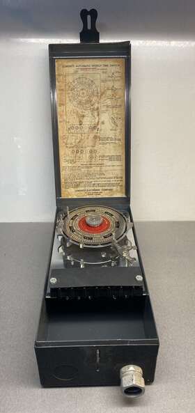 W-212-h Lumenite Vintage Electronic Company Automatic Weekly Time Switch