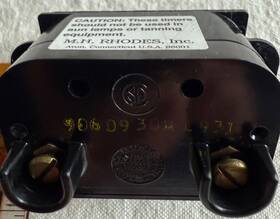 90609 M. H. Rhodes 30m L931 Spring Wound Timer 30-m Inch 1-pole Black Knob