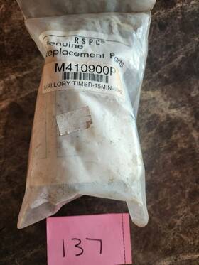 M410900p Mallory Mallory/rspc Timer 15 Min 60hz