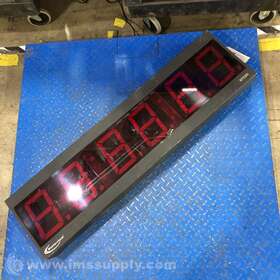 Ntd86 Masterclock Inc. Digital Time Clock 0175