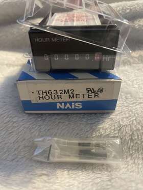 Th632m2 Nais Hour Meter Matsushita Panasonic 22.2mm X 45mm Mounting Hole