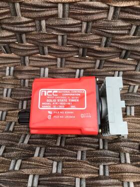 A1k-1800-461 National Controls Corporation Ncc Solid State Timer 120vac 50/60hz With Base