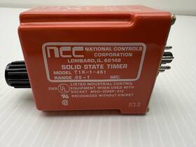 T1k-00001-461 Ncc Solid State Timer 120vac Input Range .05 1 Sec