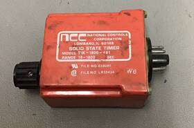 T1k-1800-461 Ncc Solid State Timer 18-1800 Sec Range 10a 1/3 Hp B267