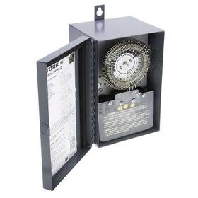 8009a-o Nsi Industries 24 Hour Cycle Timer 20a 120/208-277v Spdt Outdoor Metal Enclosure
