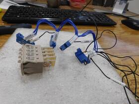 A7bl-207 Omron Model Timer With Cables