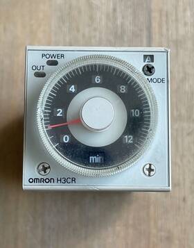 H3cr-a8el Omron Timer 0-12 Sec 100-240vac