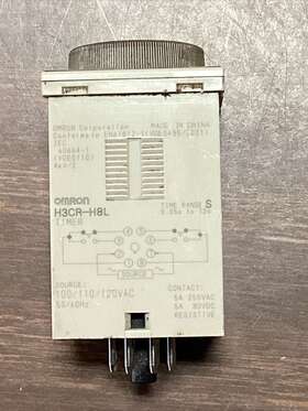 H3cr-hbl Omron Solid State Timer - 100-120vac