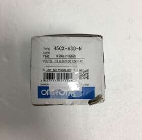 H5cx-asd-n Omron 12-24vdc / 24vac Digital Timer - Open Box