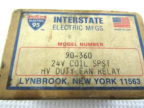 Packard 840899107554 90-360 Enclosed General Purpose Fan Relay 24v Spst