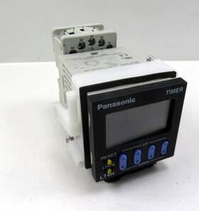Lt4h-ac24v Panasonic Atl5110 Digital Timer With Allen Bradley 700-hn101 Relay Base