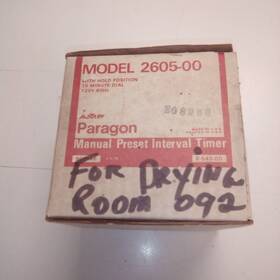2605-00 Paragon With Hold Position 15 Minute Dial 120volts