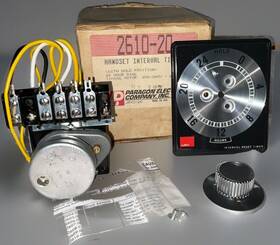 2610-20 Paragon Electric Handset Nterval Timer 24 Hr Dial Defrost Motor Hold Usa