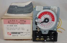 41011-00m Paragon Nos 24 Hour Dial Spst/40a Tung. Per Pole 2hp 690va Pilot Duty
