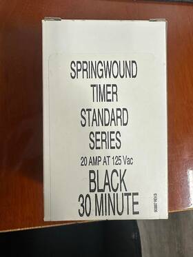 10amp-277 Paragon 657677 New Nos Shut-off Timer Model Swp30m 20amp-120 Vac/ Vac 30-min