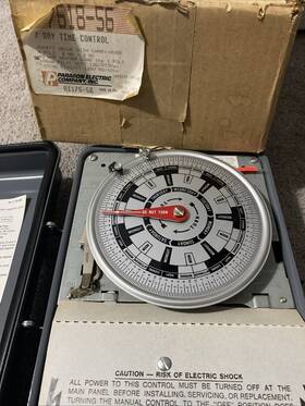 7618-56 Paragon Electric 7-day 24-hour Time Control Switch