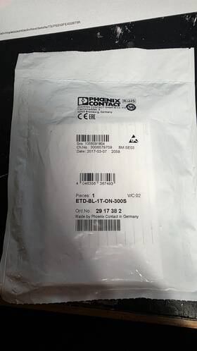 Etd-bl-1t-on-300s Phoenix Contact Timer Module New