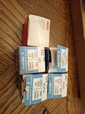 Kr5590-2 Potter & Brumfield Lot Of 4 And Relays Kcp14 Rs5d Lb5 Plus Rca 128783