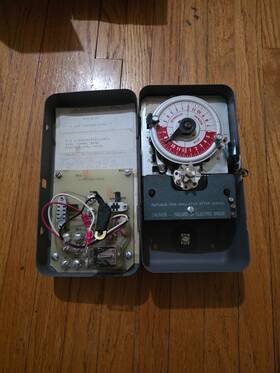 Tms-ah23 Psg Nib Accustat Automatic Night Setback Timer Time Clock