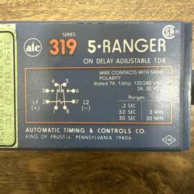 0319d-016 Ranger Atc 0319d 016 5 On Delay Adjustable Timer