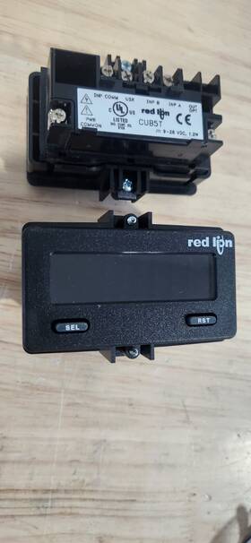 Cub5t Red Lion Controls Miniature 7 Digit Timer