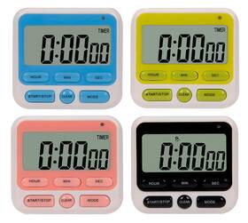 Rumcnjen 661757503666 24-hours Digital Kitchen Timer Upgraded 12-hour Display Clock Big Digits L