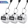 S0j7fmxcbu Ktrio Tally Counter Handheld Clicker Digit Display Metal Mechanical