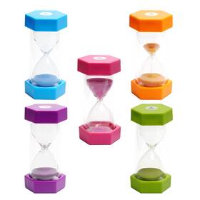 Bs-03 Sandtimer 5 Pcscolorful Hourglass Sand Timers Acrylic Timer Kitc
