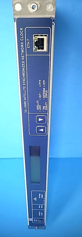 24880pax1181ax23x Sel 24880raa2281ax2x1 New Schweitzer Sel-2488 Satellite-synchronized Network Clock