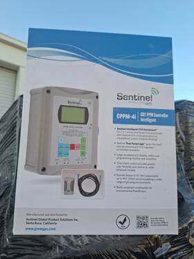 Cppm-4i Sentinel New Co2 Enrichment Controller For Hydroponic Grow System