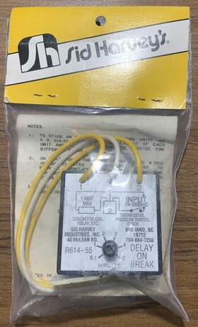R614-55 Sid Harveys Time Delay Control R 614-55 New Old Stock