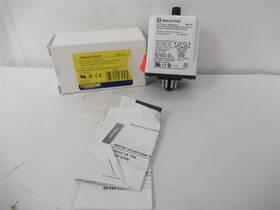 9050jck15v20 Square D 248743 New In Box Timer Relay 240vac 10a Range 1.8s-180s