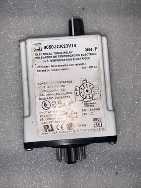 9050jck23v14 Square D .6-60 Sec Time Delay Relay