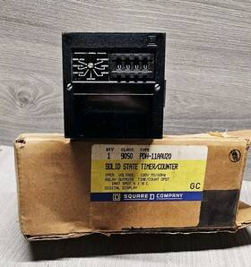 Square D Pdh-11aav20 9050 Solid State Timer/counter 120vac 7a
