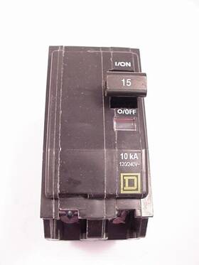 Qob215 Square D Two Pole 15 Amp Breaker Ships On The Same Day