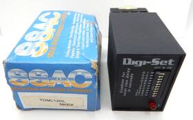 3900x Ssac Solid State Advanced Controls Tdml 12dl Digi Set Time Delay Relay