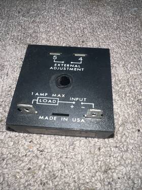 Tsd141120m Ssac Solid State Timer 10 Sec Delay 120vac 1amp