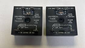 Tsu2000 Ssac Universal Solid State Timer 5-480 Sec Lot Of 2