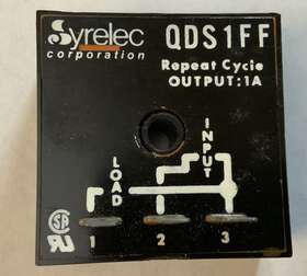 Qds1ff Syrelec Corporation Repeat Cycle Timer Output 1 Ampere #qds1ff New