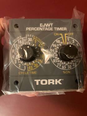 Tork 786261825131 Ejwt Percentge Timer Switch 120/240vac Input 50/60hz