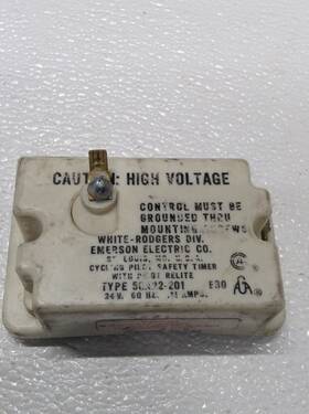 50a22-201 White Rodgers Emerson Cycling Pilot Safety Timer #50a22-201