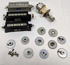 Y33920 Veeder Root Digit Counter Lot Of With Hardware Steampunk Dieselpunk