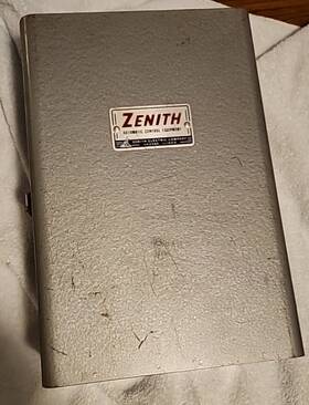 N-6168 Zenith 5-24c Vintage Automatic Control Programmable Timer Model P Serial #n-6168