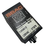 Ssac TDR4A12 Time Delay Relay 120VAC 2997B Made In Usa. Fixed Price $39.98.