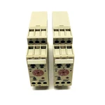 (lot Of 2) Omron H3DR-A Multifunction Solid State Timers 100-240 Vac 50/60 Hz. Fixed Price $68.99.