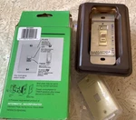 Intermatic Brand 15 Min Interval Electronic In-wall Timer, Ivory Color. Fixed Price $22.00.