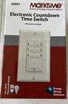 Marktime Electronic Countdown Switch #42801 White. Fixed Price $13.95.
